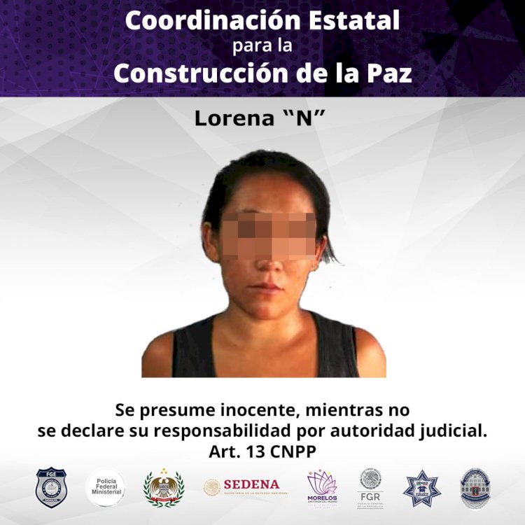 Por violenta detienen a  joven mujer en Miacatlán