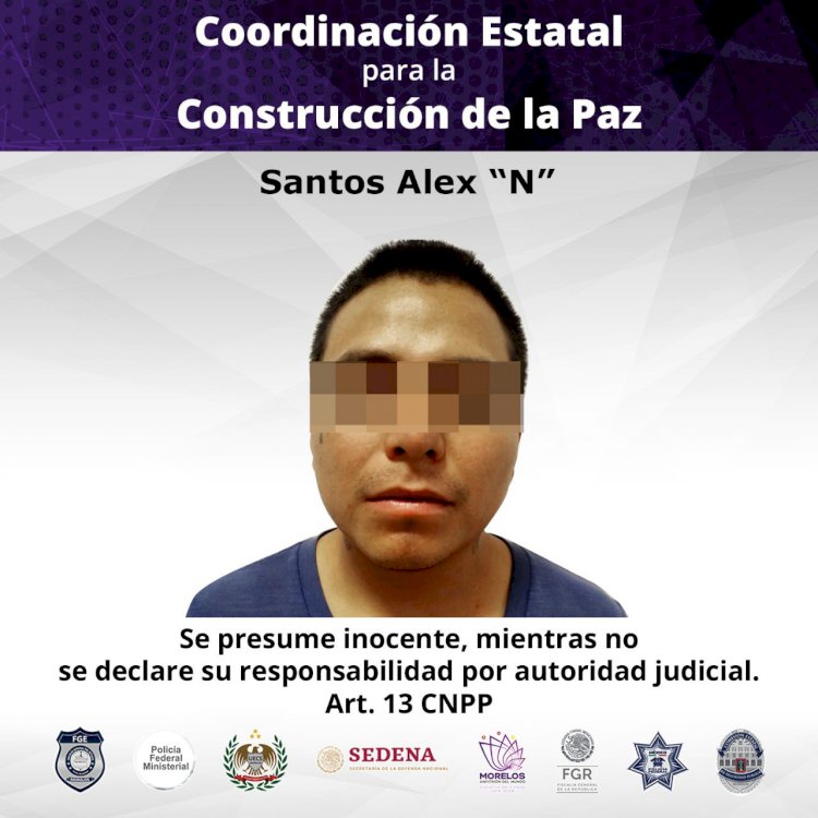 Prisión preventiva a un presunto secuestrador capturado en Ayala