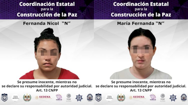 Legal, detención de dos mujeres  acusadas de secuestro en Temixco