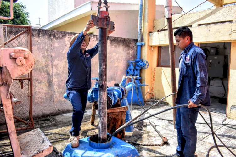 Garantiza Gobierno de Jiutepec  abasto de agua potable a usuarios