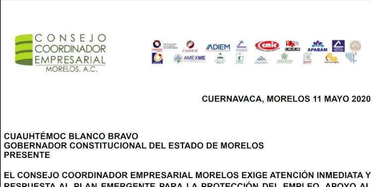 Se retira el CCE del Pacto por Morelos