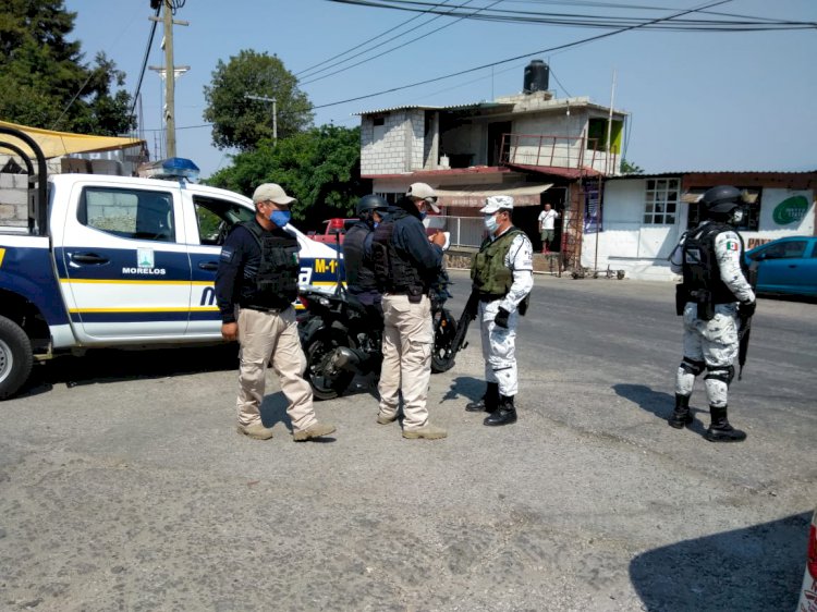 Operativos por seguridad y paz en Totolapan y en Xochitepec