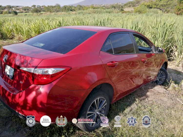 Se robaron un Toyota en P. de Ixtla; apareció en Tlaltizapán