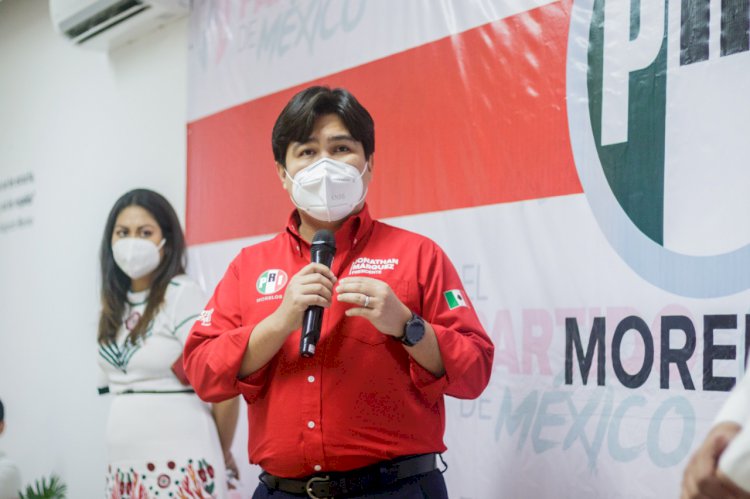 Exhorta Jonathan Márquez a militantes a no comprometer los intereses del PRI
