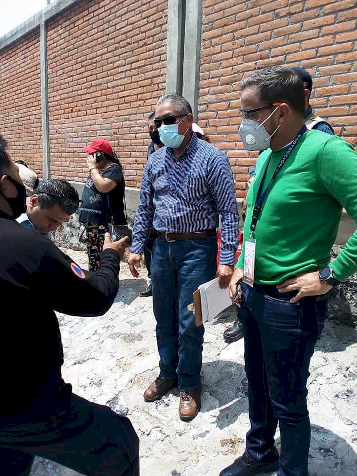 Atiende protección civil Cuernavaca, deslave en la colonia LázaroCárdenas