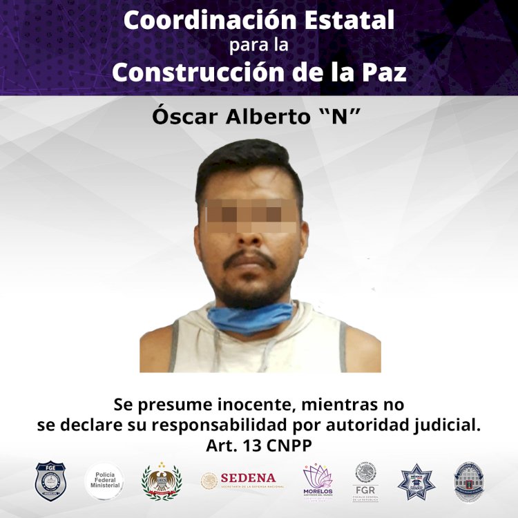 Cayó en Cuautla un policía  de Tamaulipas por homicidio