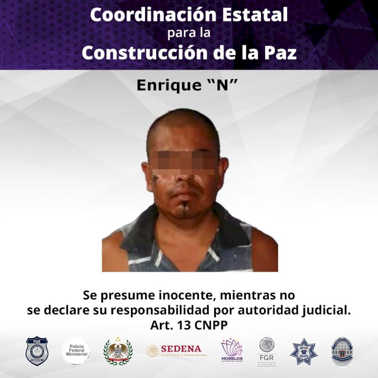 Conductor de moto fue detenido en  Zacatepec con 16 dosis de cristal