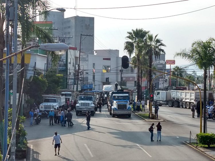 Bajo las siglas de la CTM y el NGS, los bloqueos de hoy en Cuernavaca