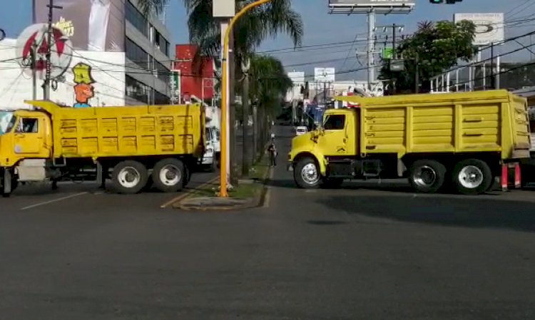 Provocaron caos en Cuernavaca durante cinco horas transportistas