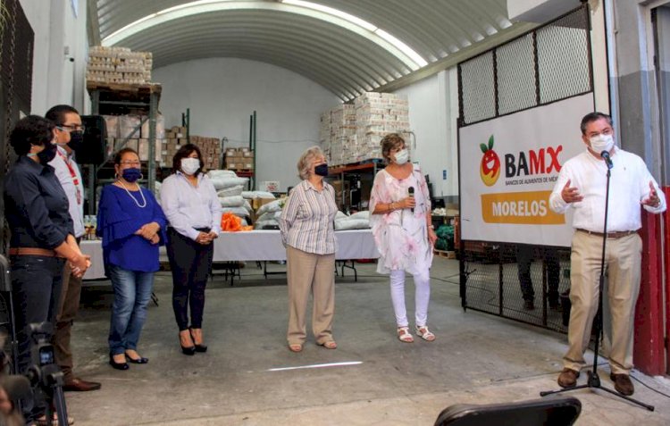 Se inaugura nuevo banco  de alimentos en Jiutepec