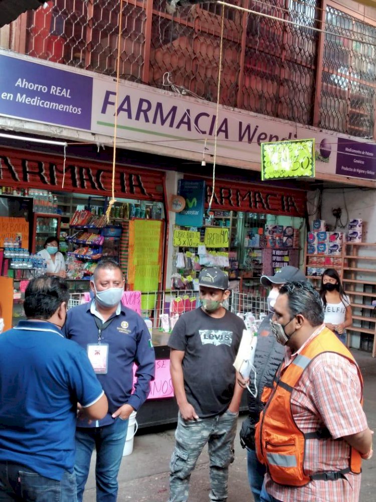 No bajan la guardia en medidas sanitarias  Ayuntamiento de Cuernavaca y comerciantes