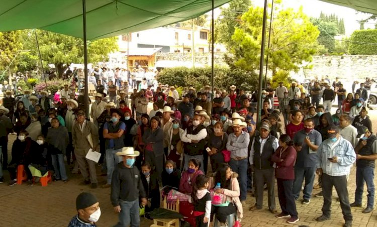 5 barrios de Hueyapan  exigen su independencia