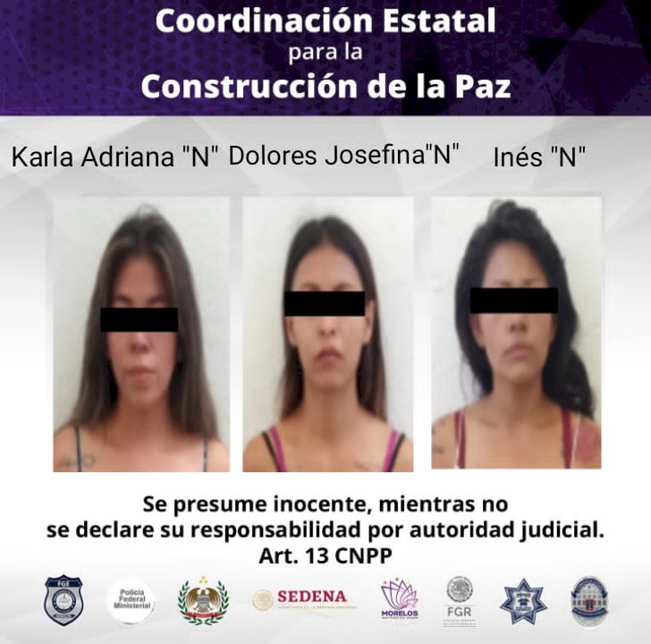 Tres mujeres fueron detenidas  en Soriana Yautepec por robo