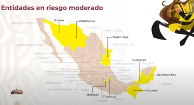 Morelos pasa al amarillo; riesgo de volver a naranja