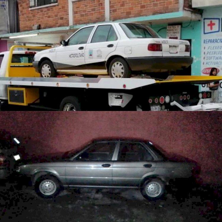 Policías recuperaron dos autos reportados robados