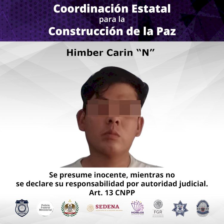Detienen en Tlaltizapan a  sujeto armado y con drogas