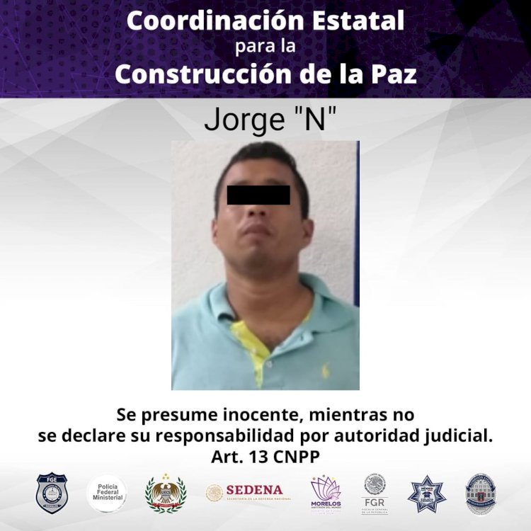 Por golpes y amenazas de muerte a mujer fue detenido en Tlaltizapán