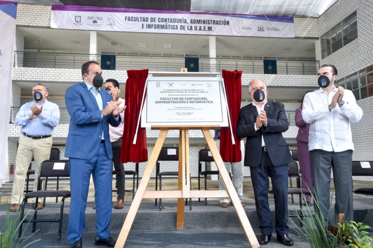 Inauguró gobernador edificio  de la Facultad de Contaduría