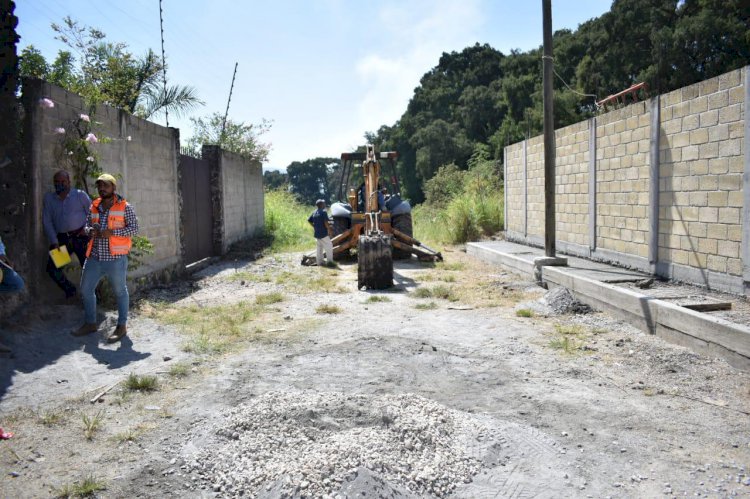 Arrancan trabajos de pavimentación en Jiutepec