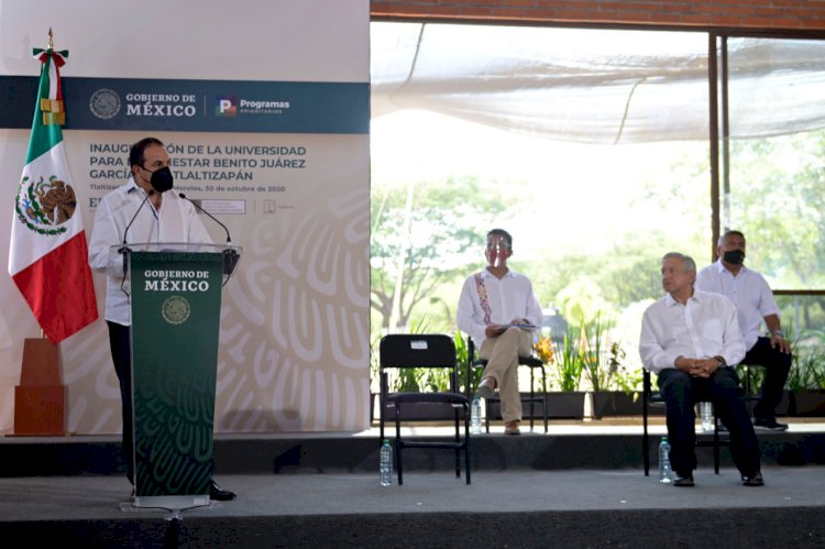Cuauhtémoc Blanco recibió un estado saqueado, tendrá siempre el respaldo del gobierno federal para salir adelante: AMLO