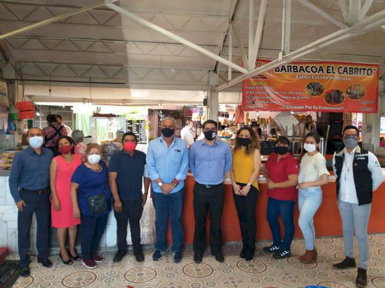 Impulsa Cuernavaca Programa de  salud a comerciantes de mercados
