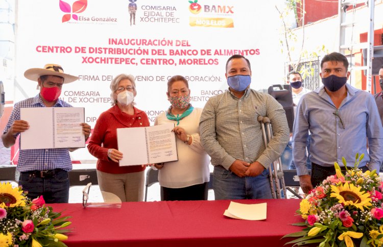 Impulsa diputada Elsa Delia González mayor  cobertura del banco de alimentos en Xochitepec