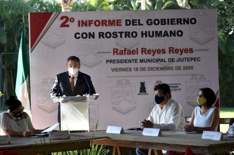 Importantes obras de seguridad en 2° informe de Rafael Reyes