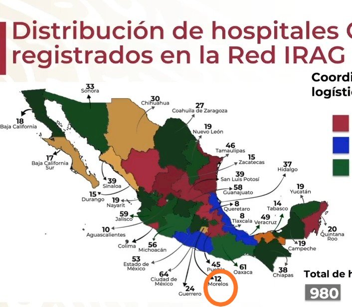 12 placas de reconocimiento a hospitales de Morelos