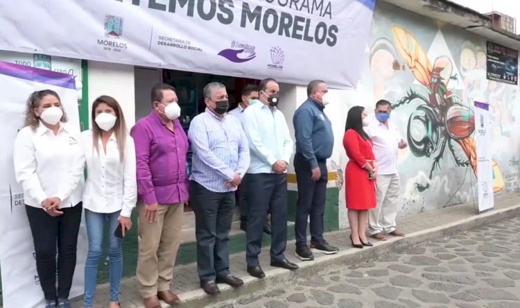 Dispersa Sedeso 38 mil paquetes alimentarios en Morelos: C. Blanco