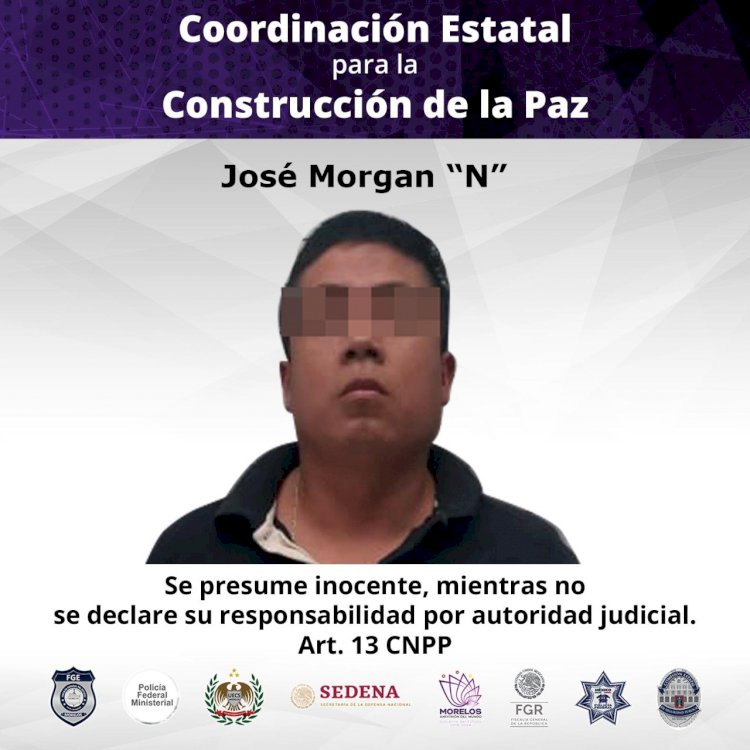Vinculan a proceso penal a El Morgán  por homicidio de joven en en Cuautla
