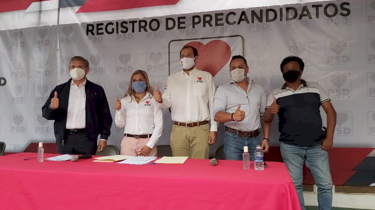 Se registró hoy Urióstegui como precandidato del PSD a Cuernavaca