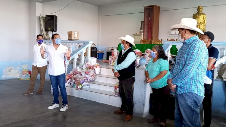 Continúa diputado Alfonso Sotelo apoyando a los sectores  más vulnerables ante la pandemia por covid-19