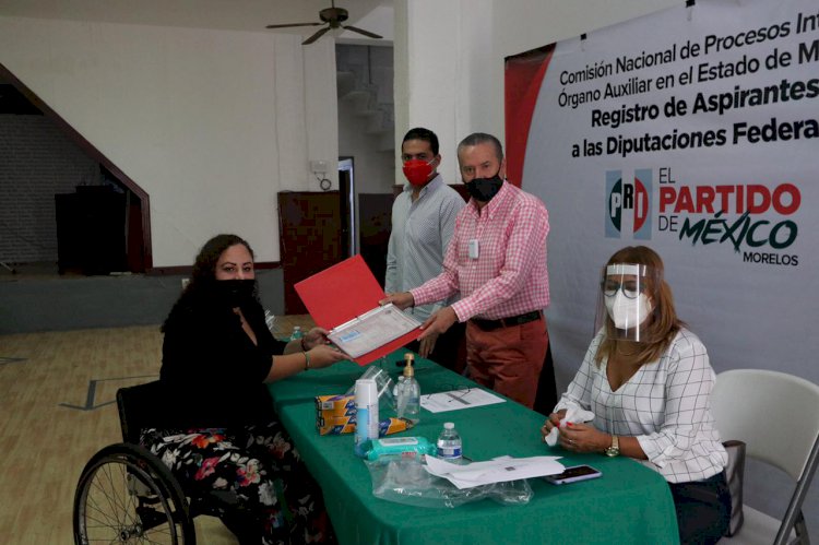 Logra PRI Morelos unidad entre aspirantes a diputaciones federales