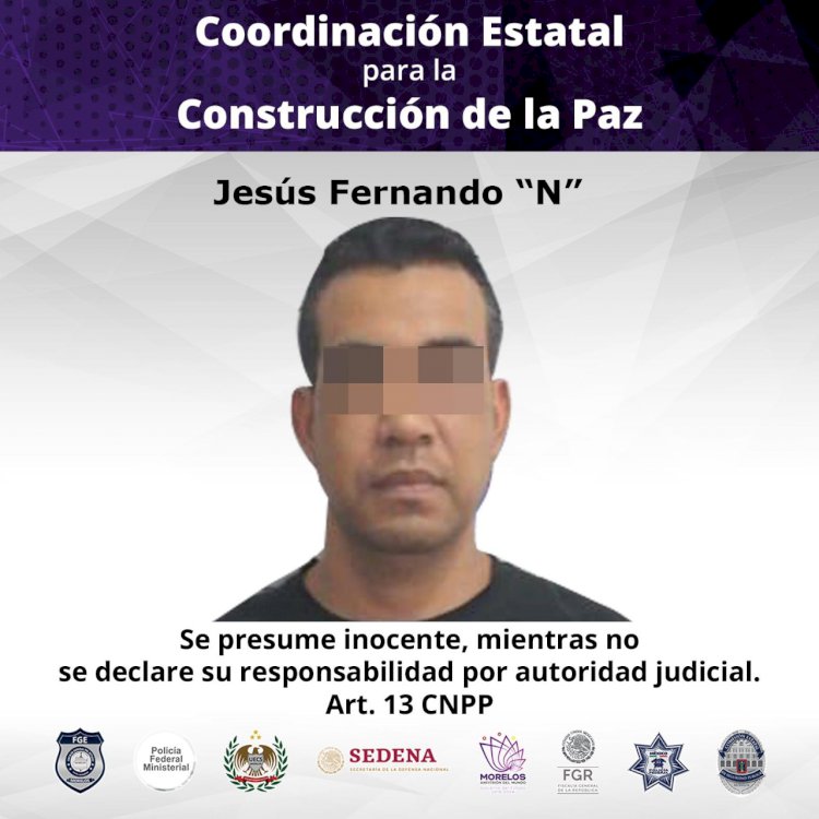 Hay un detenido por desaparecidos en Yautepec: FGE
