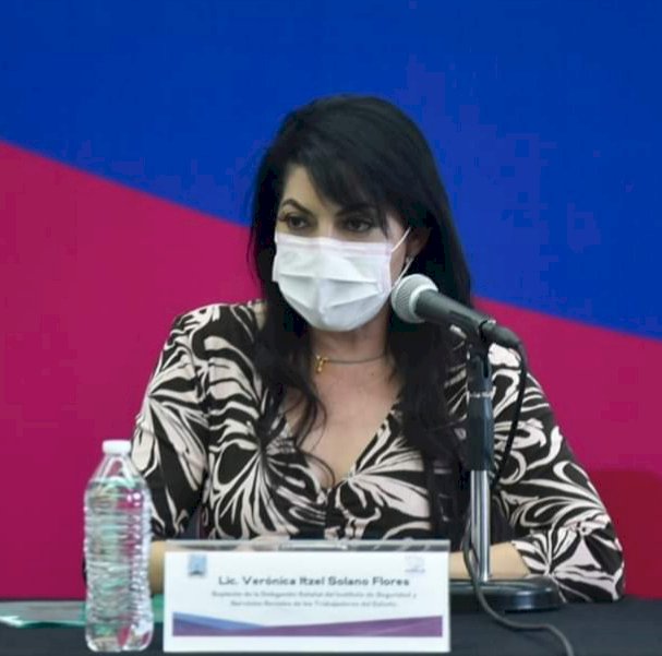 No encubren ni solapan en la delegación estatal del ISSSTE a ningún servidor público: Verónica Solano Flores