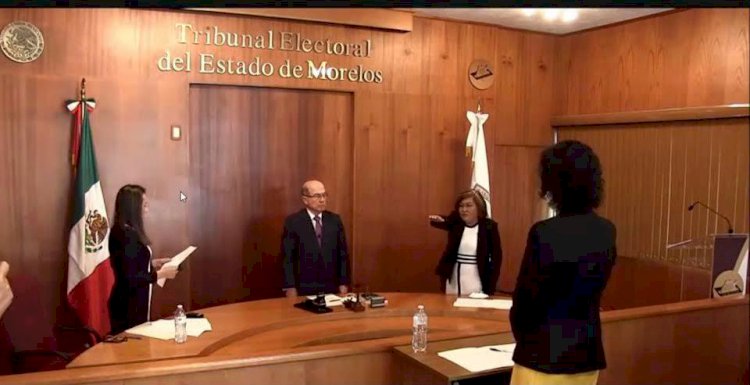 Tomó protesta nueva presidente del TEE Morelos