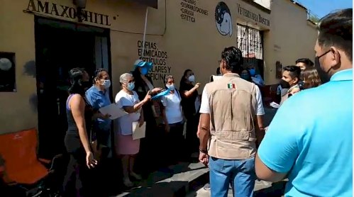 Caos y desorganización por vacuna  se padecieron, ahora, en Tepoztlán