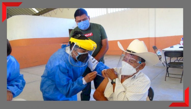 Arrancó bien la vacunación en  Temoac y Zacualpan de Amilpas