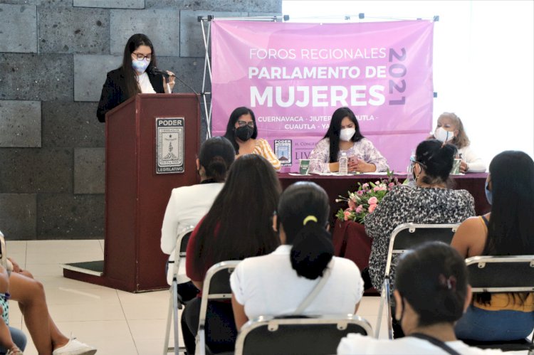 Realiza Congreso 1er Foro Regional  del Parlamento de las Mujeres 2021
