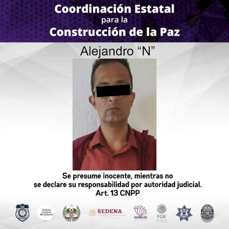 El presunto culpable de robo a tienda en Jiutepec, aprehendido