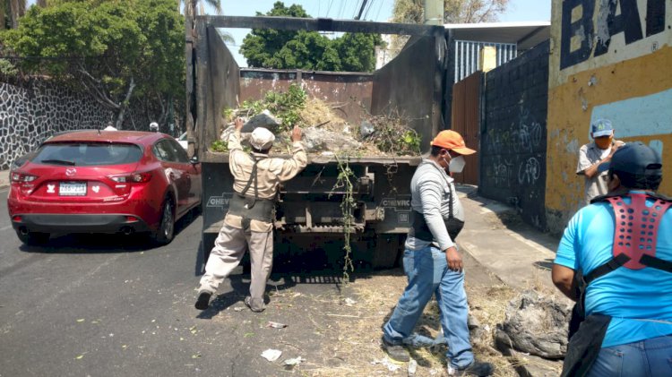 En Cuernavaca, se activa cuadrilla de mantenimiento y limpieza
