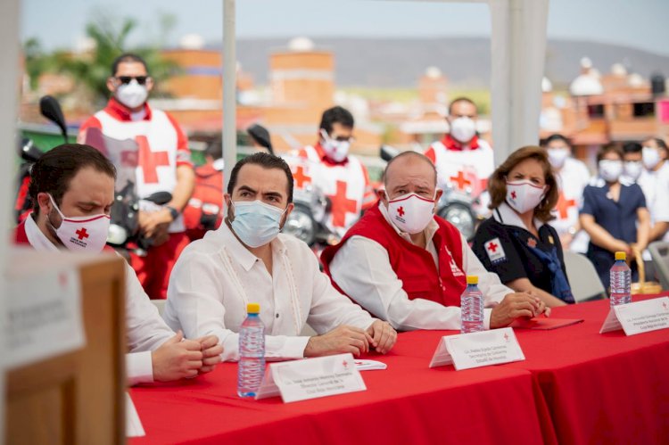 Gobierno estatal y Cruz Roja inauguran nueva delegación en Jojutla