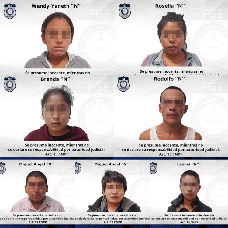Siete presuntos secuestradores quedaron finalmente aprehendidos