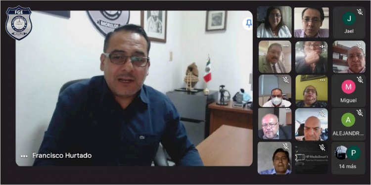 Realiza FGE reunión con profesionales del derecho en Morelos