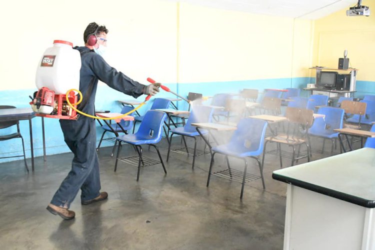 En Cuautla, se comenzó ya  la sanitización de escuelas