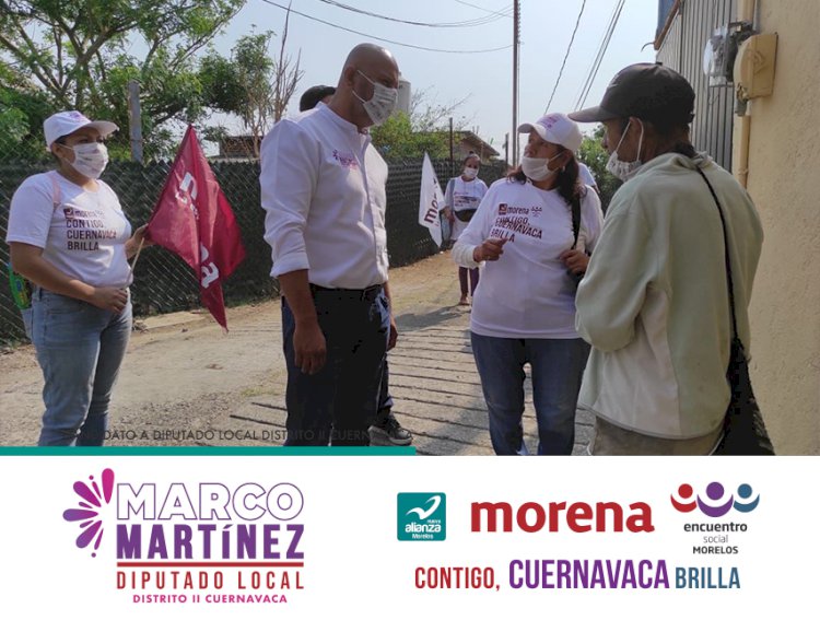 Cambiaré la percepción de:  «Solo nos visitan cuando piden el voto»: Marco Martínez