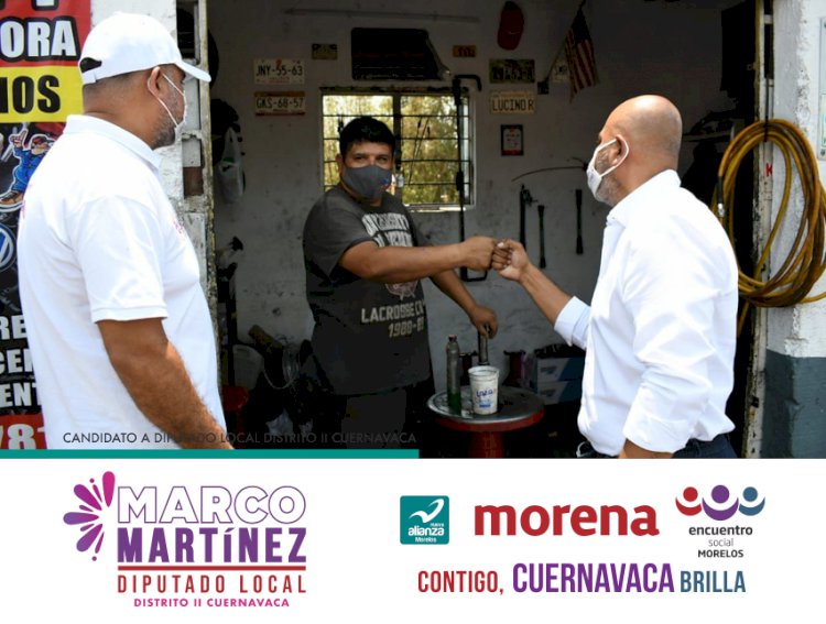 Marco Martínez impulsará el deporte en Cuernavaca