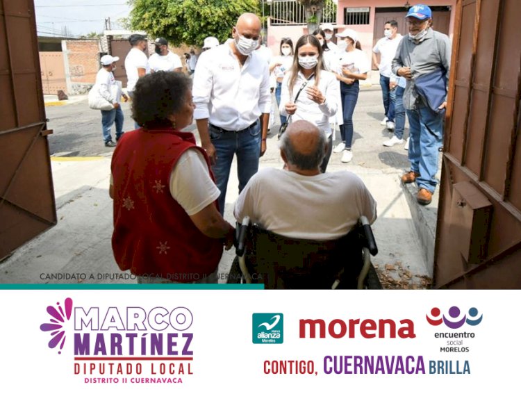 Trabajará Marco Martínez en favor de grupos vulnerables