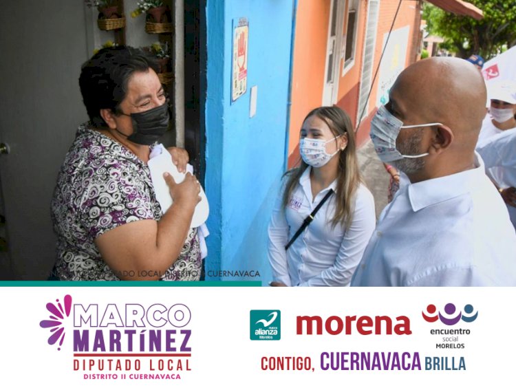Trabajará Marco Martínez en favor de grupos vulnerables