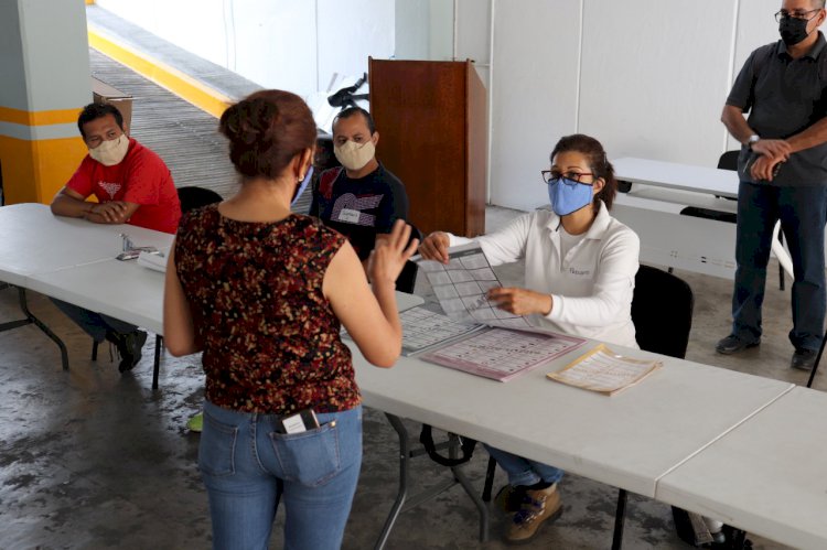 Implementara INE estrictas medidas sanitarias para evitar contagios durante la jornada electoral